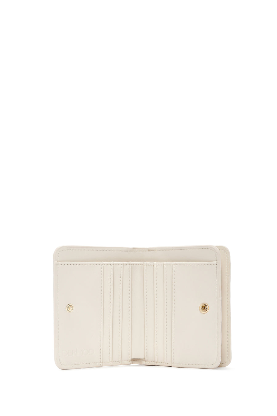 Women's Cream Printed Wallet