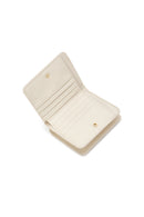 Women's Cream Printed Wallet | Derimod