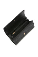 Women's Black Printed Wallet | Derimod