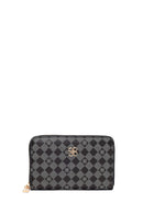 Woman Black Printed Wallet | Derimod