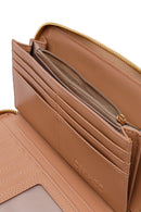 Woman Mink Braided Wallet | Derimod