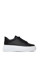 Woman Black Lace-Up Chunky Sneaker | Derimod