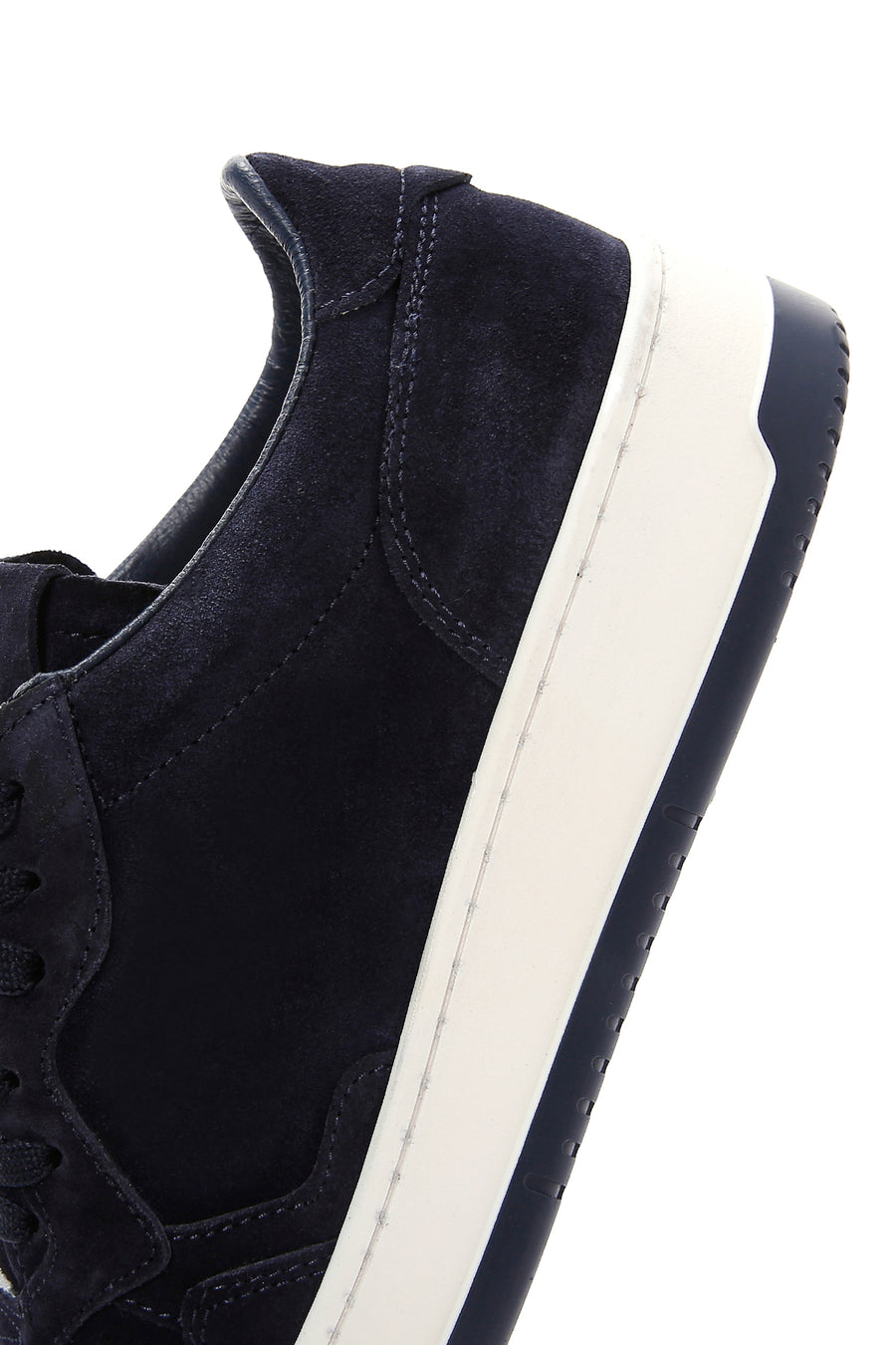 Erkek Lacivert Süet Deri Sneaker