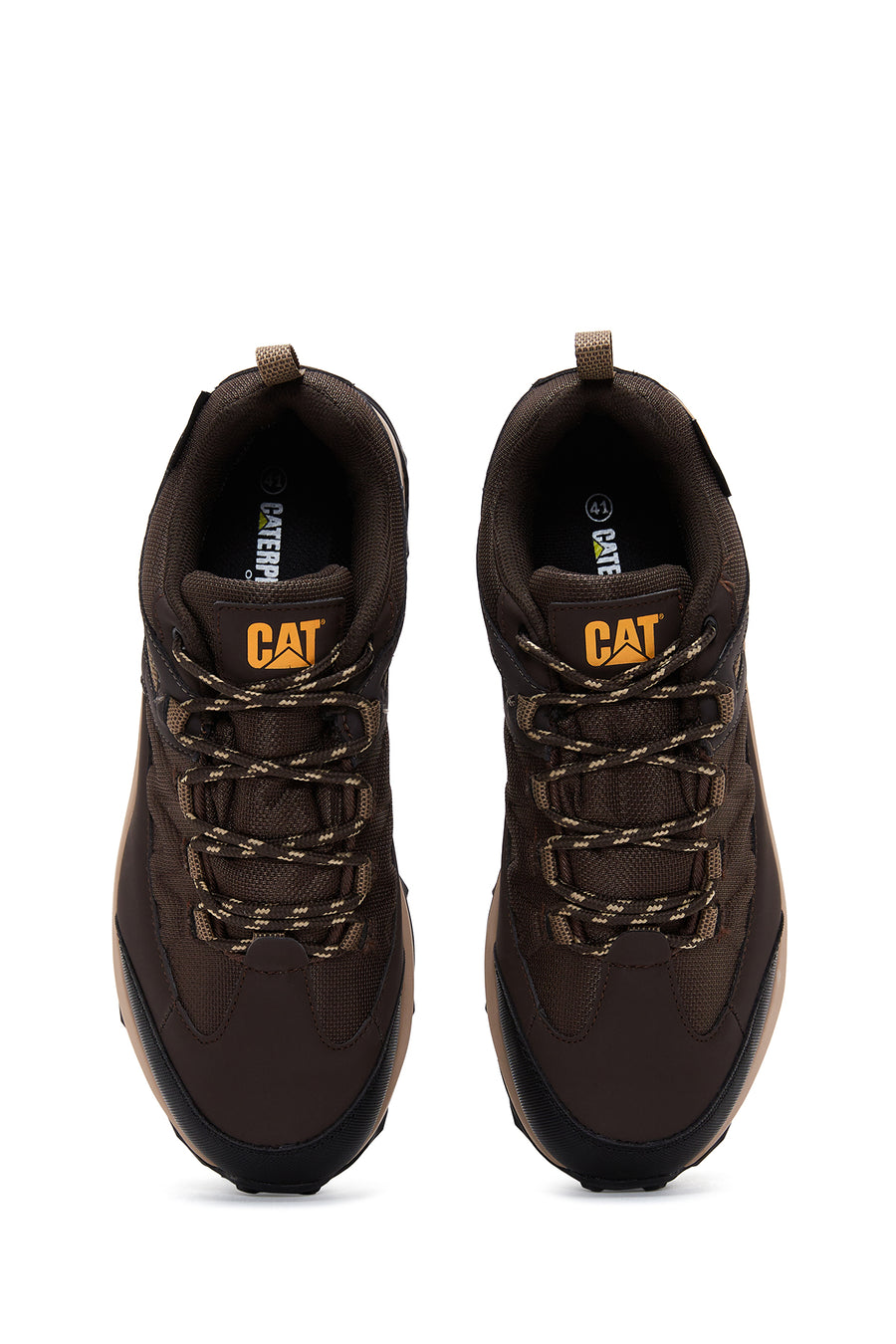 Caterpillar Erkek Kahverengi Deri Waterproof Outdoor Ayakkabı