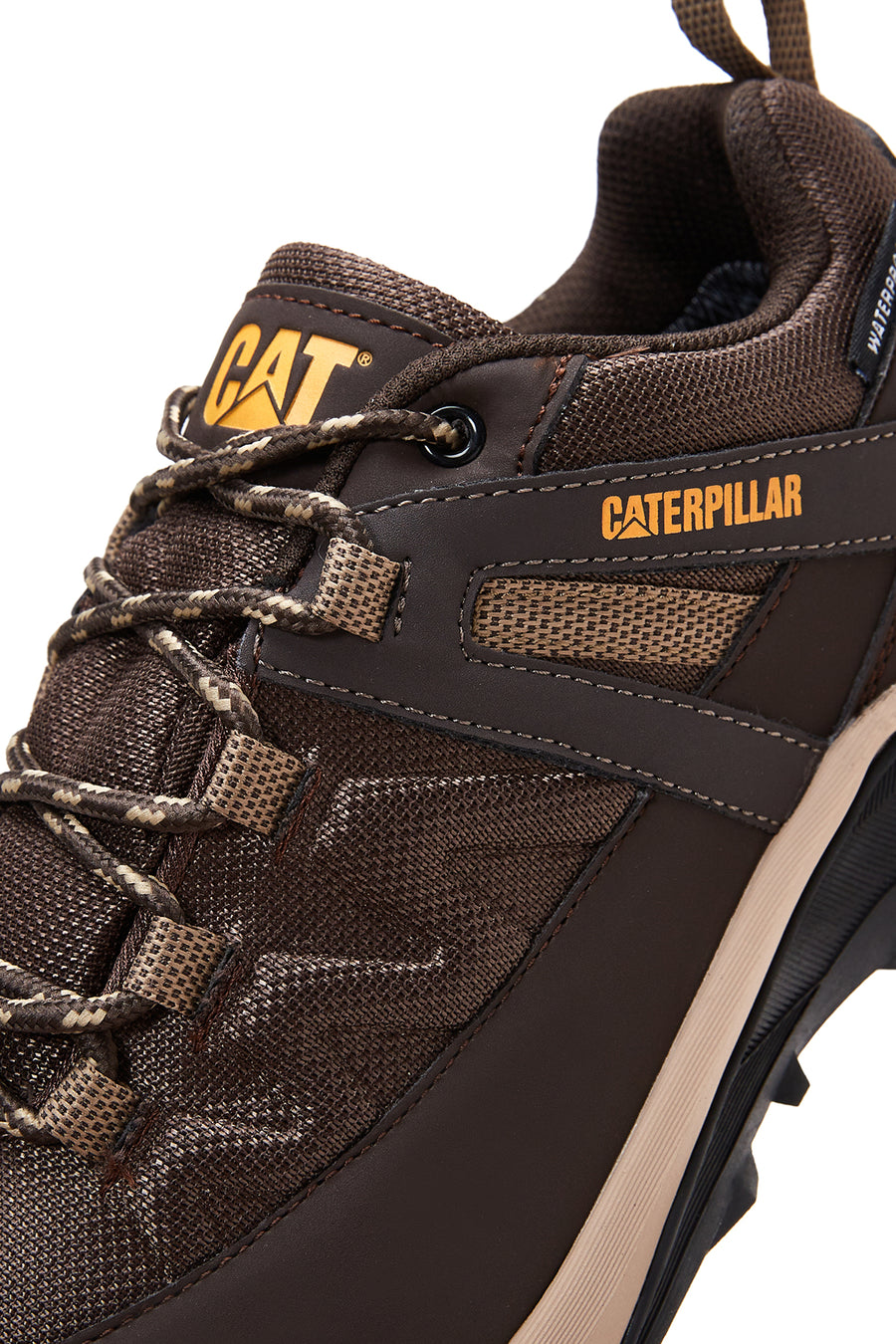 Caterpillar Erkek Kahverengi Deri Waterproof Outdoor Ayakkabı