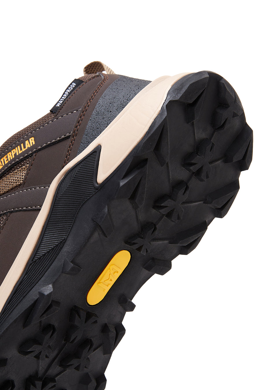 Caterpillar Erkek Kahverengi Deri Waterproof Outdoor Ayakkabı