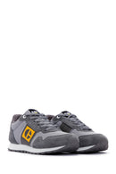Caterpillar Men's Gray Shelby Suede Leather Sneaker | Derimod