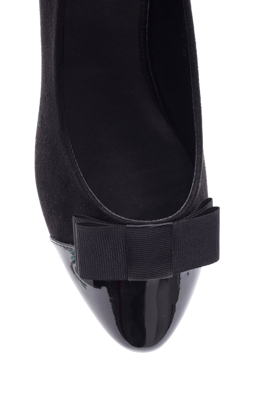 Women's Patent Leather Detailed Ballerinas