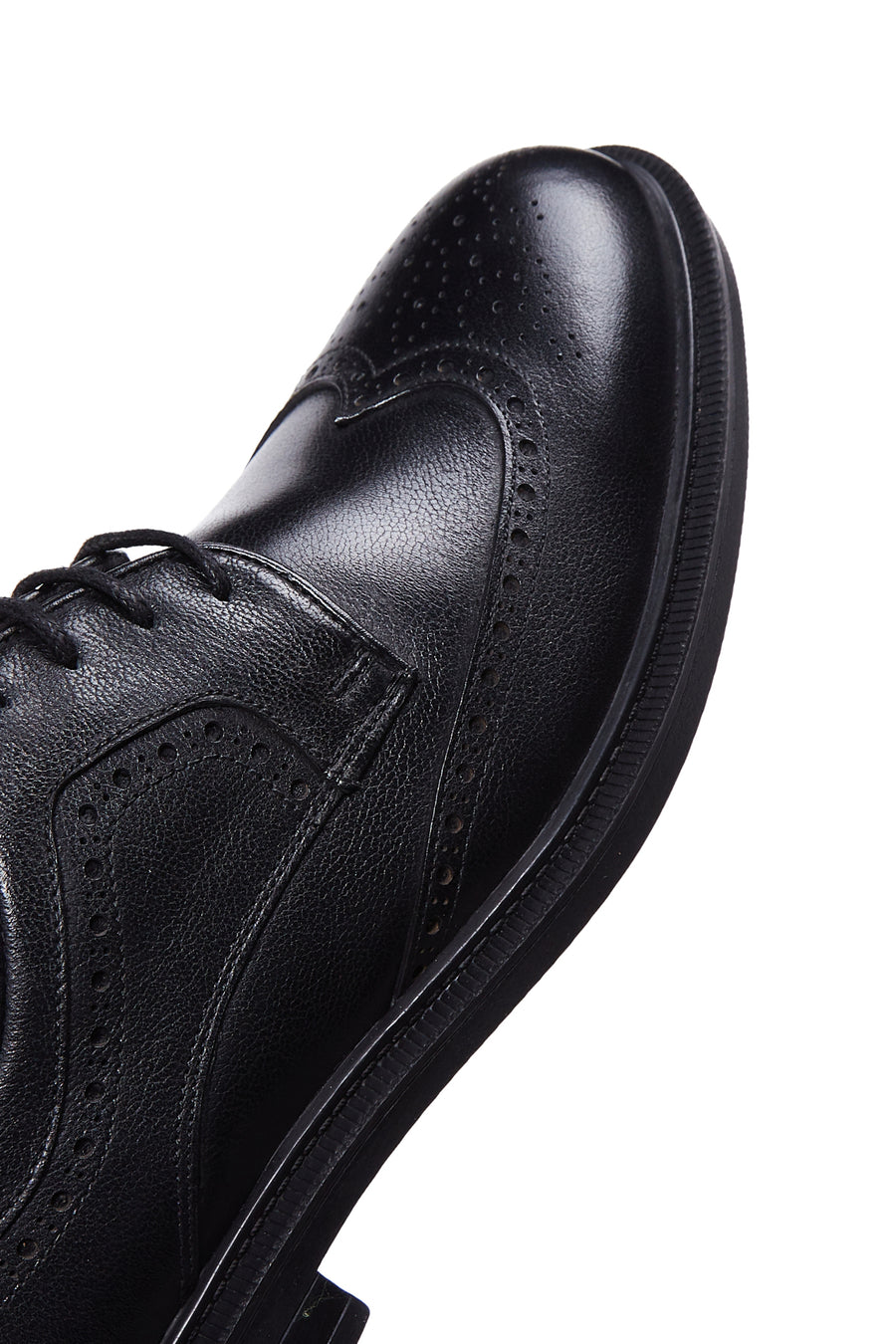 Men's Black Classic Leather Shoes