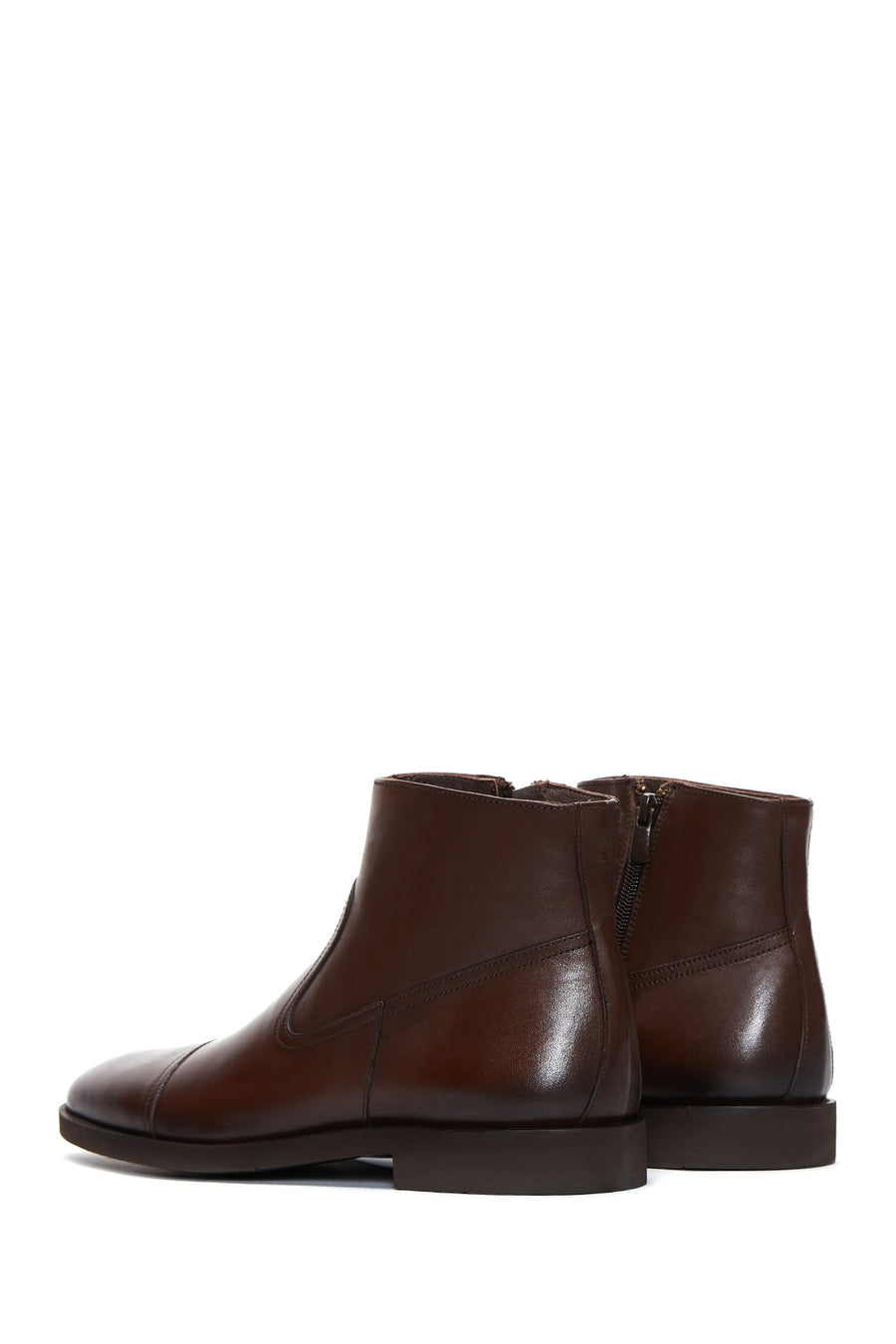 Men's Brown Leather Classic Boots