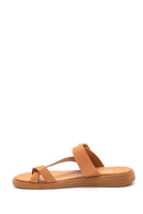 Women's Leather Flip Flops | Derimod