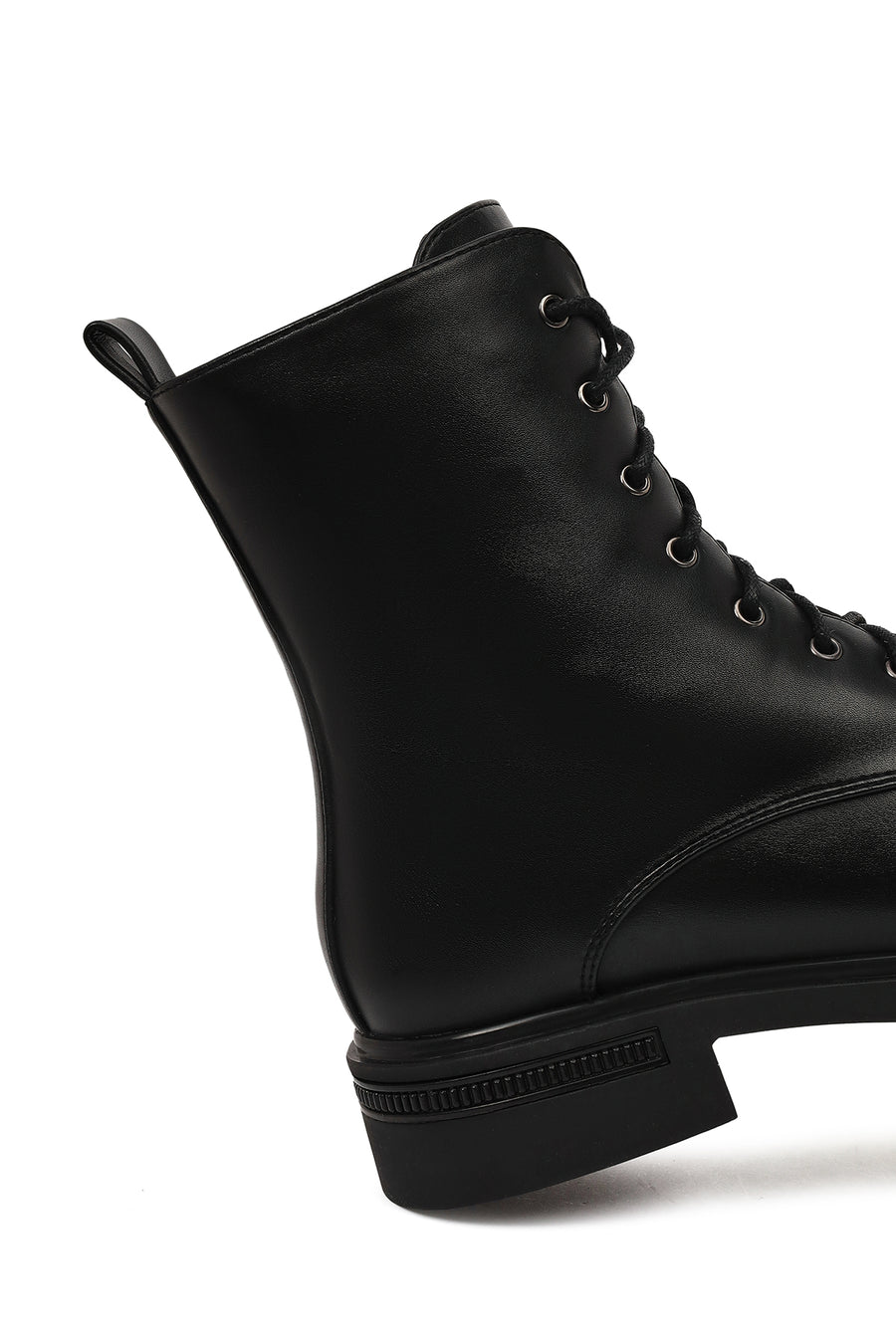 Women's Black Zippered Boots