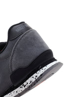 Harley Davidson Erkek Chevelle Gri Süet Detaylı Sneaker | Derimod