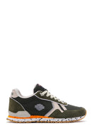 Harley Davidson Men's Chevelle Khaki Suede Detailed Sneaker | Derimod