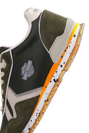 Harley Davidson Men's Chevelle Khaki Suede Detailed Sneaker | Derimod