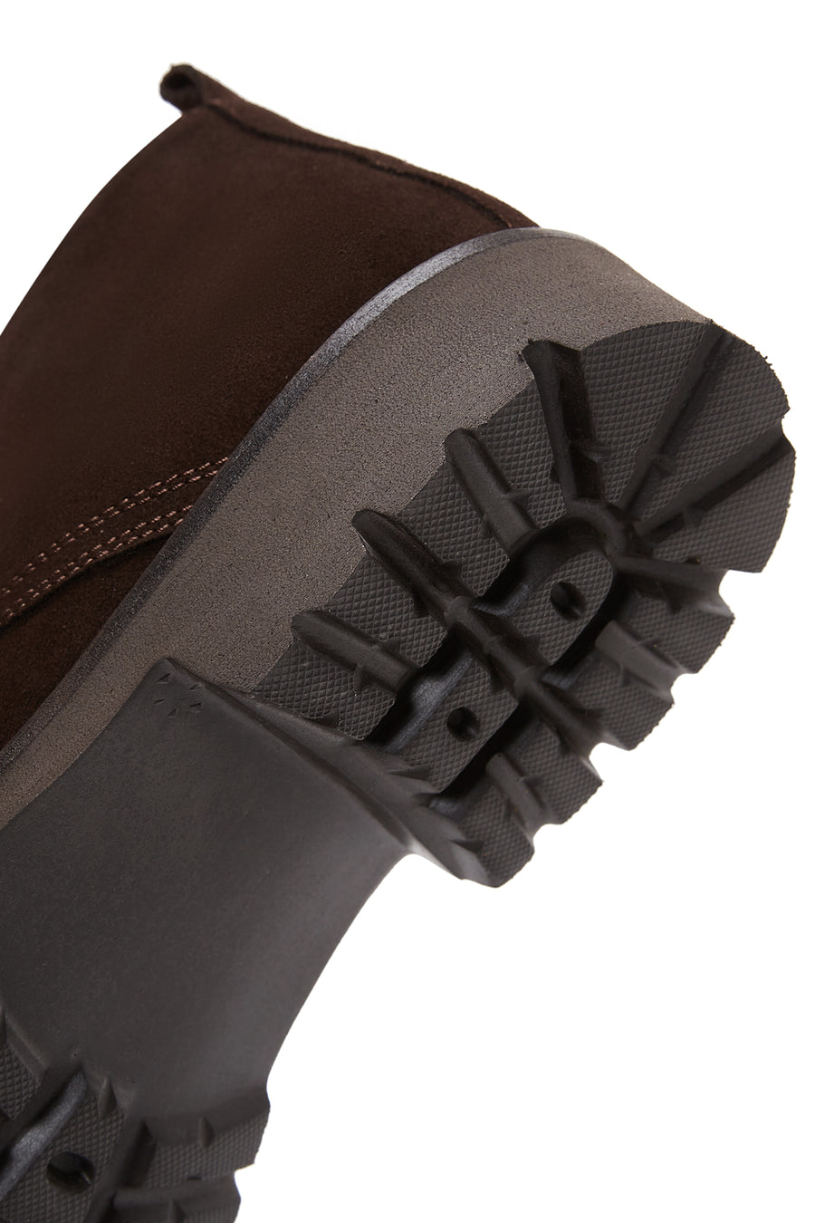 Men's Brown Suede Leather Classic Boots