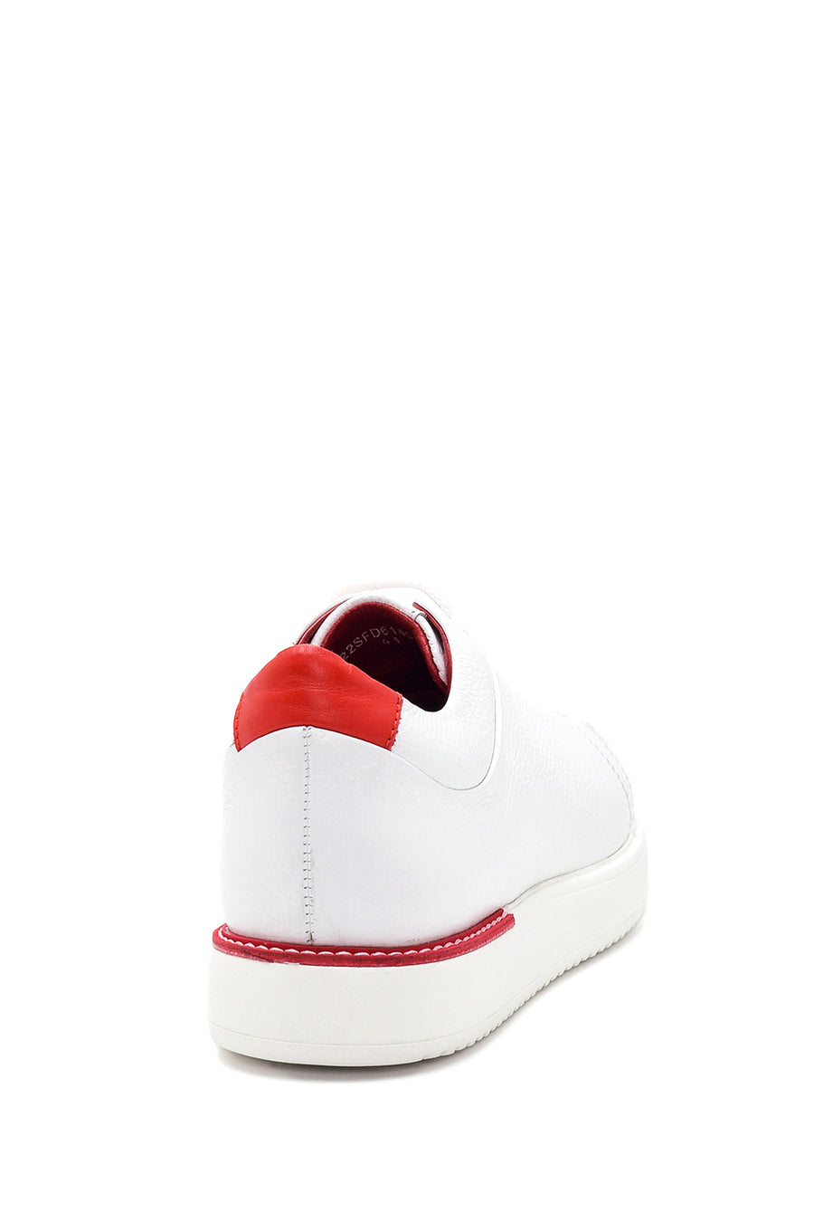 Men's White Leather Sneaker