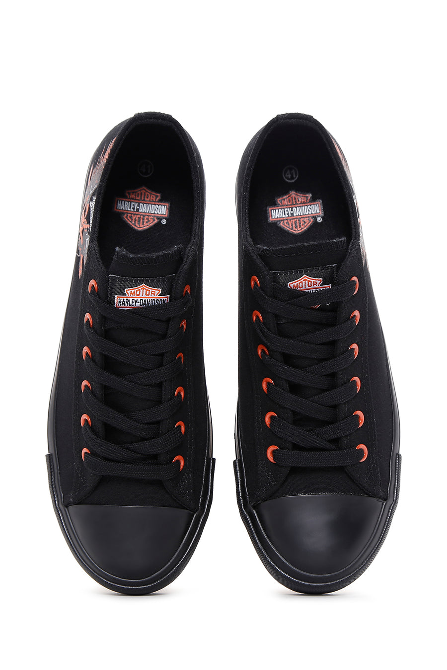 Harley Davidson Erkek Siyah Peoria Sneaker