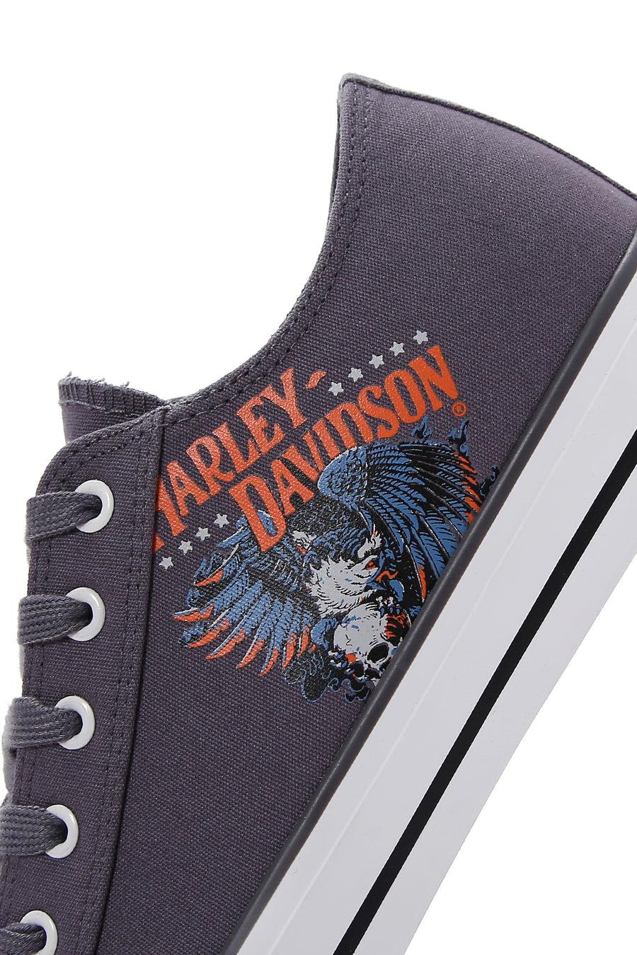 Harley Davidson Men's Gray Pearland Sneaker