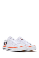 Harley Davidson Women's White Sneaker | Derimod