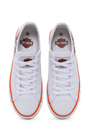 Harley Davidson Women's White Sneaker | Derimod