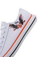 Harley Davidson Women's White Sneaker | Derimod