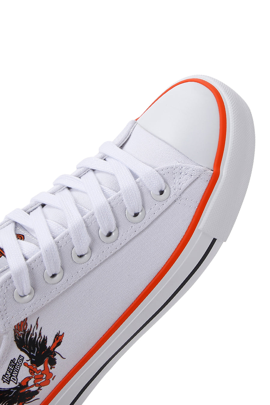Harley Davidson Women's White Sneaker