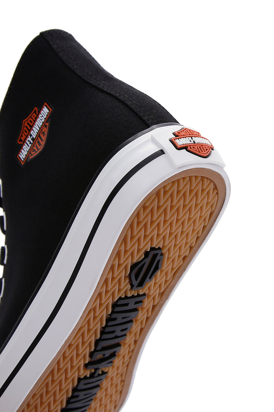 Harley Davidson Kadın Siyah Pittsburgh Bilekli Sneaker
