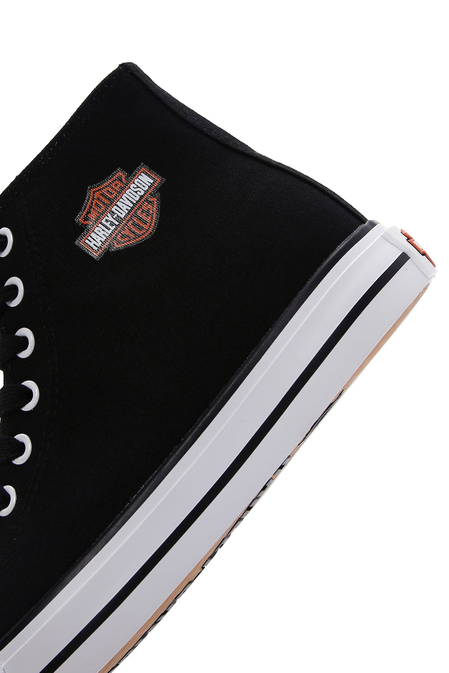 Harley Davidson Kadın Siyah Pittsburgh Bilekli Sneaker
