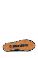 Harley Davidson Women's Black Ontario Fabric Sneaker | Derimod