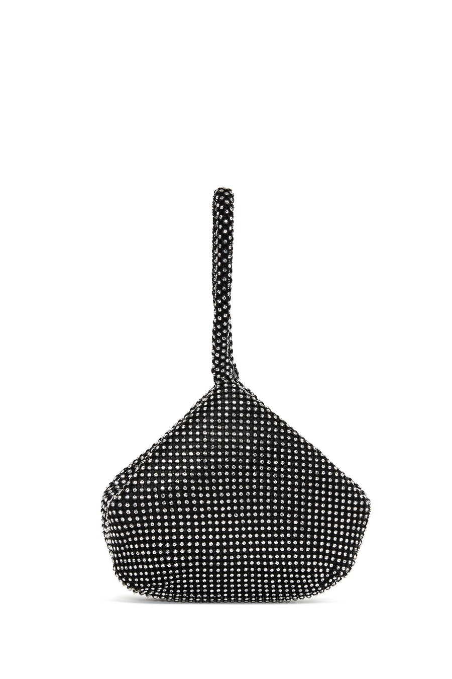 Women's Black Stone Mini Evening Clutch Bag 25SBD2906TS | Derimod