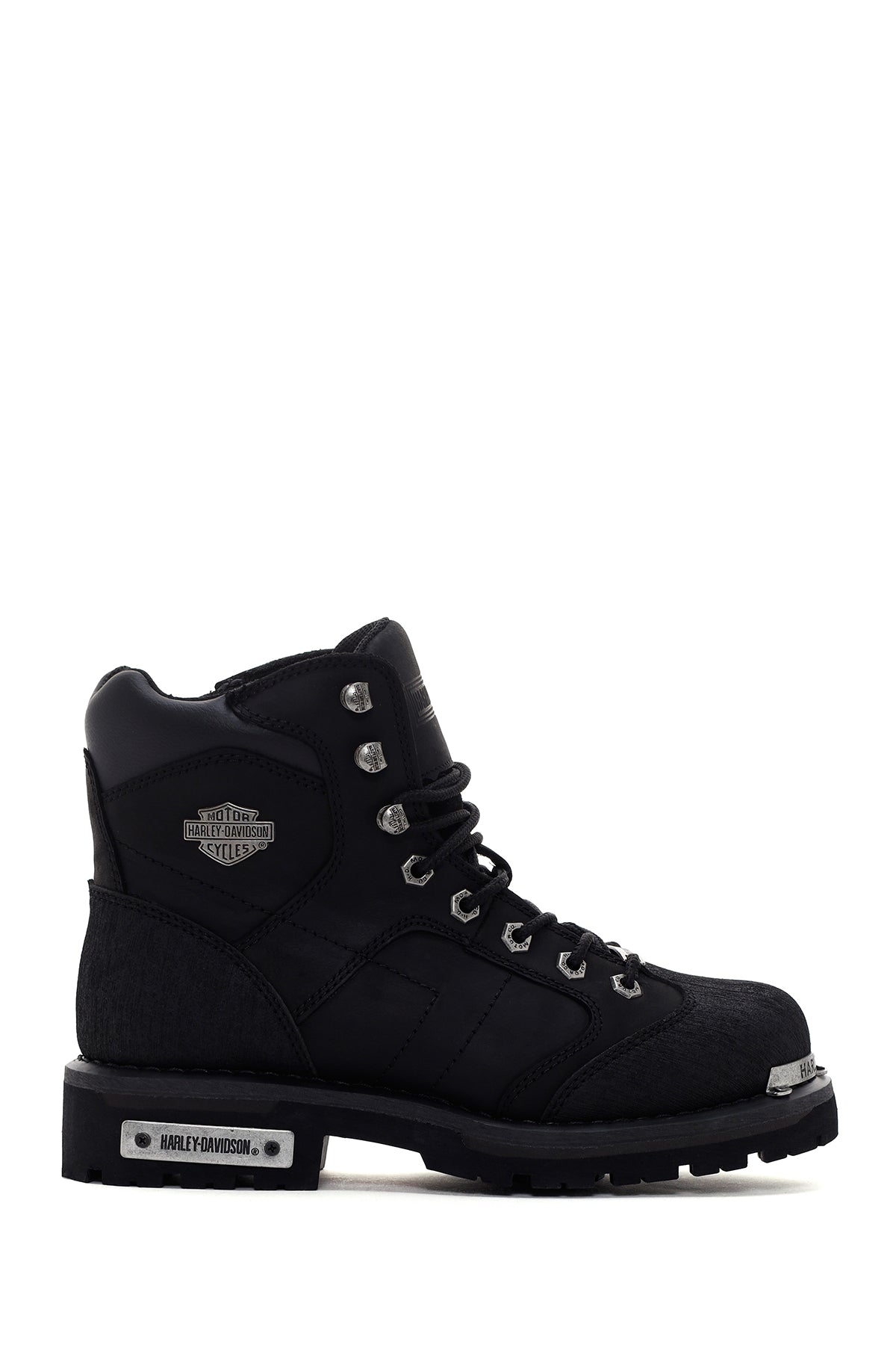 Harley Davidson Erkek Siyah Deri Clemente Bot 025M100530 | Derimod
