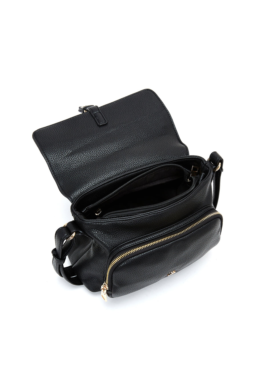 Women's Black Crossbody Bag