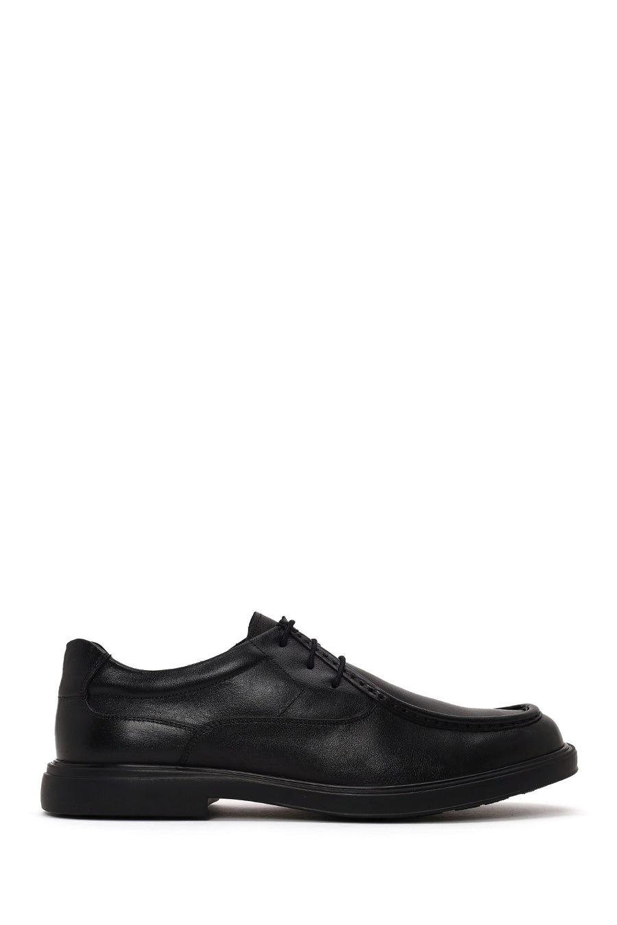 Male Black Lace-Up Leather Casual Shoes WM750015DV | Derimod