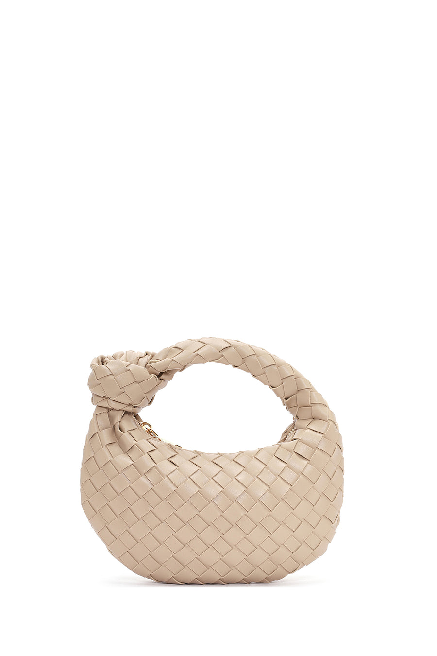 Women's Beige Knitted Mini Handbag 25SBD291529 | Derimod