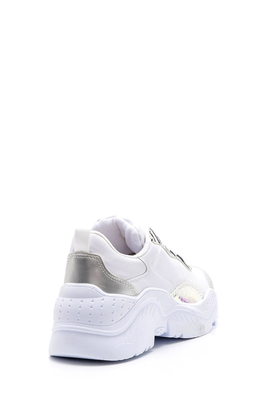Women's Silver Detailed Sneaker