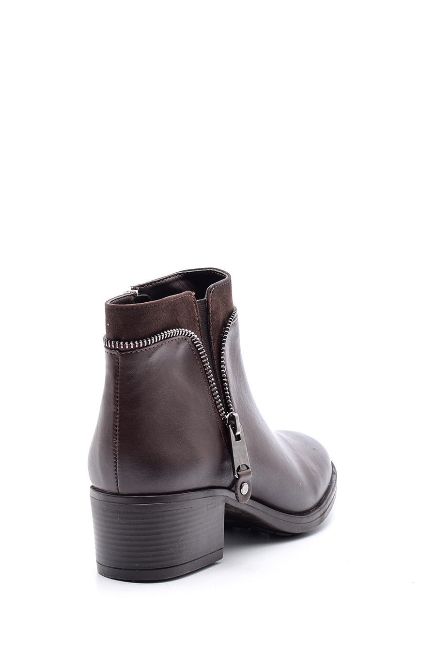 Women's Zipper Detailed Boots