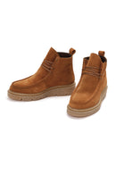 Women's Tan Leather Boots | Derimod