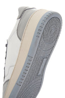 Men's Gray Leather Sneaker | Derimod