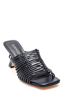 Women's Casual Heeled Slippers | Derimod