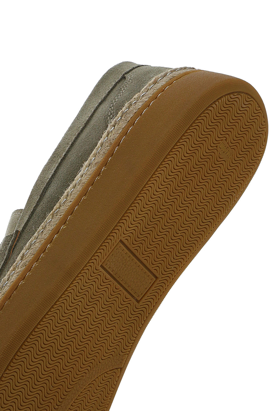 Erkek Yeşil Süet Deri Loafer