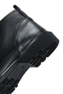 Men's Black Leather Classic Boots | Derimod