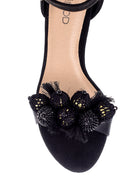 Women's Leather Accessory Detailed Heeled Shoes | Derimod
