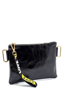 Women's Patent Leather Portfolio Bag | Derimod