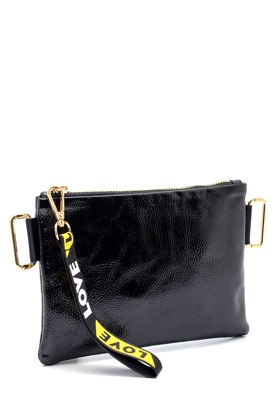 Women's Patent Leather Portfolio Bag