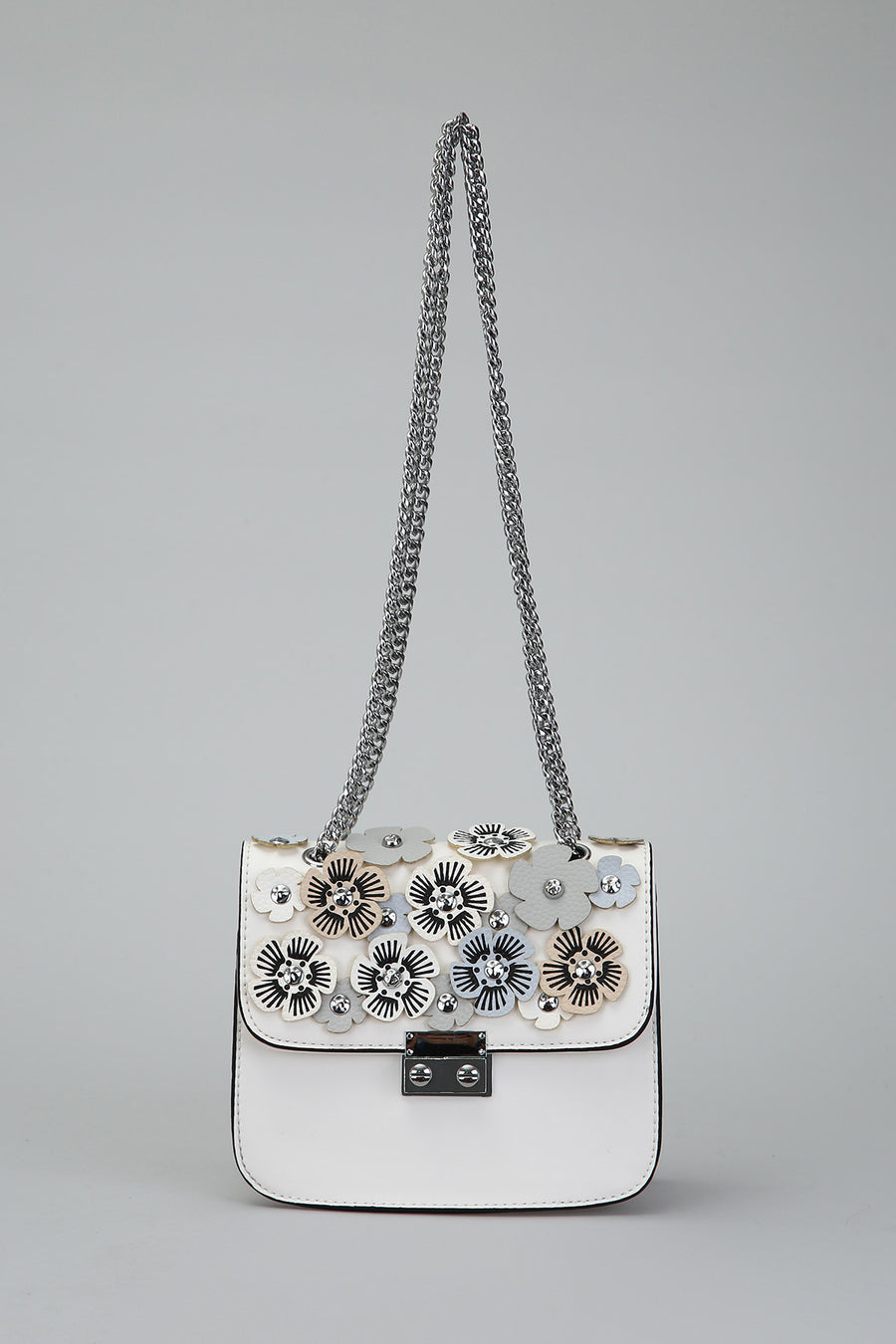 Women's Crossbody Bag with Flower Detail 18SBD262718 | Derimod