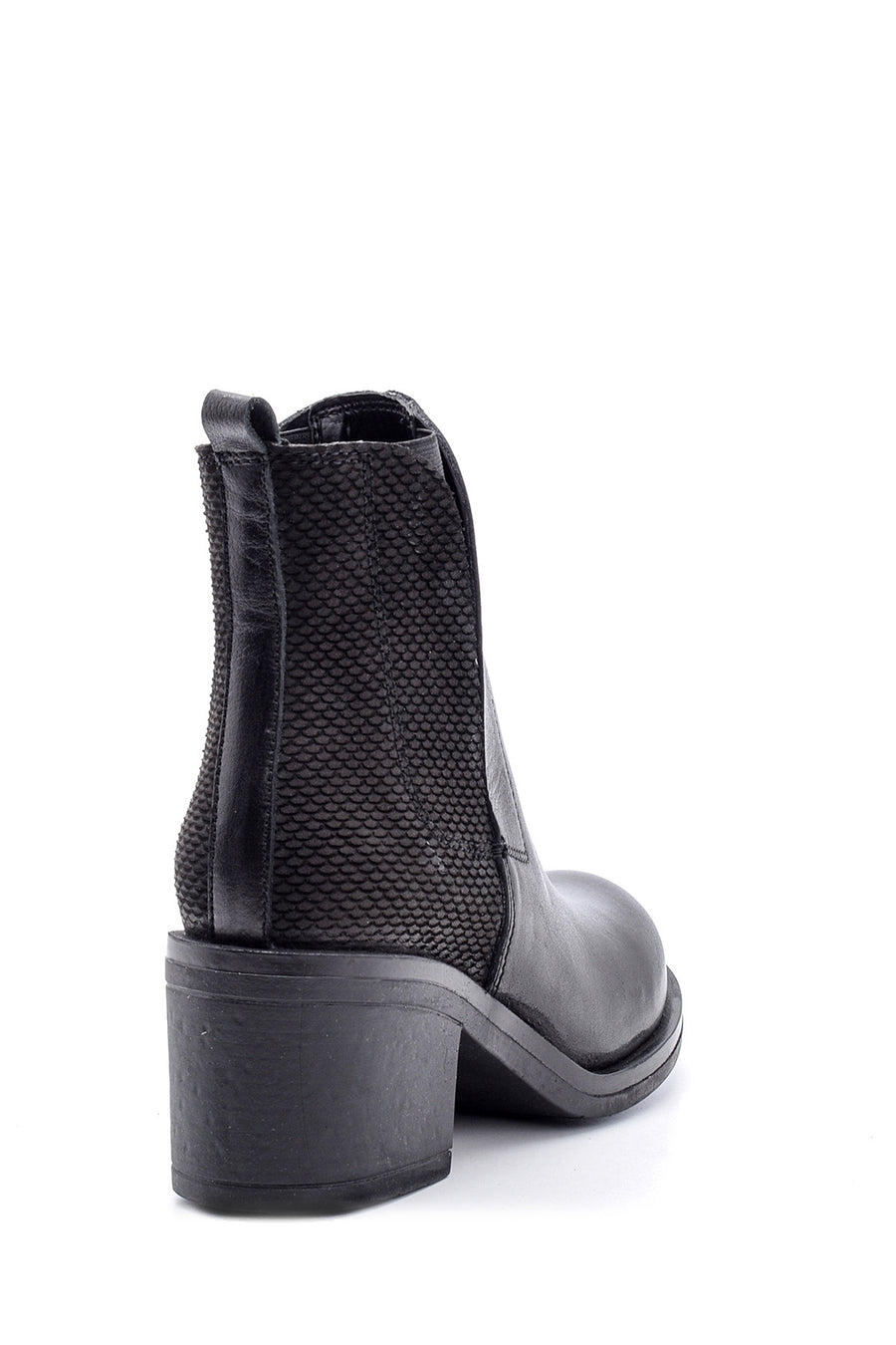 Women's Heeled Leather Boots