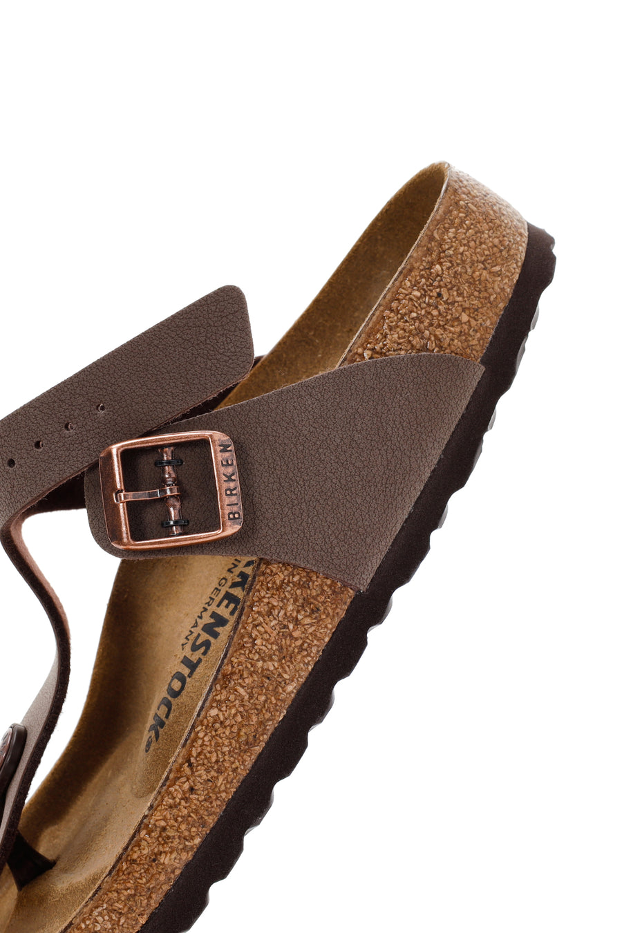 Birkenstock Kadın Kahverengi Bırko-Flor Nubuk Parmak Arası Terlik