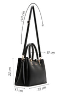 Women's Black Long Strap Classic Handbag | Derimod