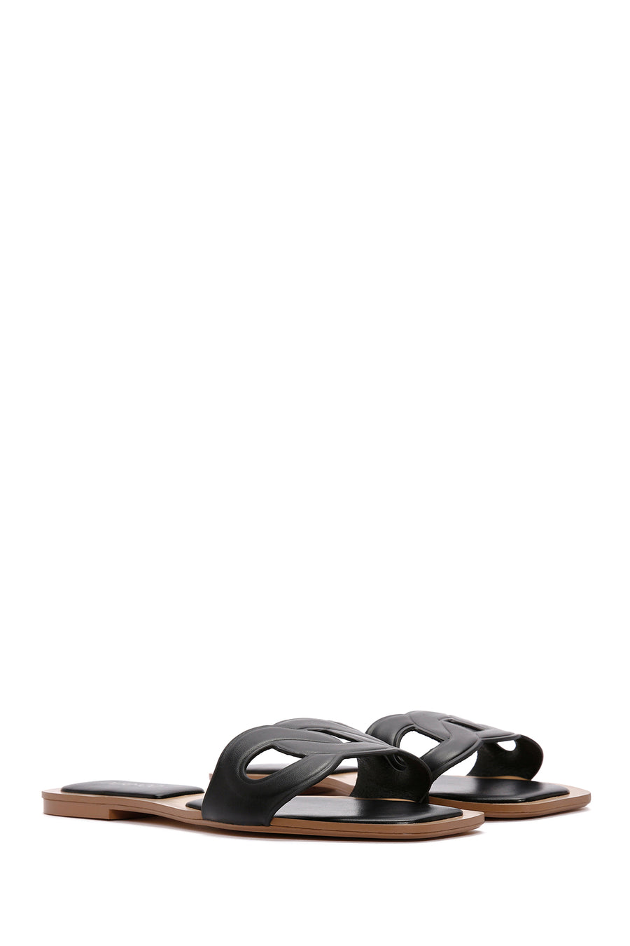 Women's Black Casual Slippers